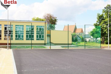 Siatki Węgorzewo - Siatka na ogrodzenie szkolnego boiska, polipropylenowa dla terenów Węgorzewa